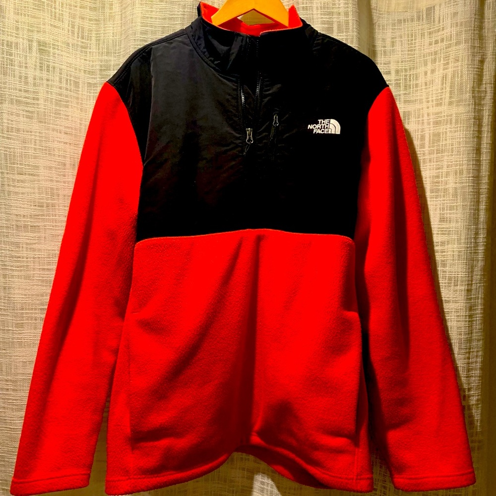 The North Face quarter zip fleece jacket. XXL